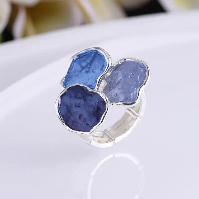 Classic Circle Enamel Ring