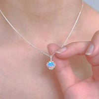 Delicate gemstone charm necklace for everyday elegance