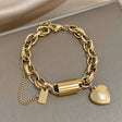 Heartened Chunky Bracelet