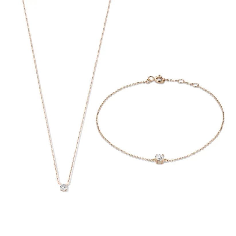Cléa Moissanite Stone Set | Gold 14k