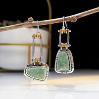 Green Earrings