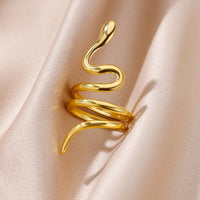 Gold Snake Ring