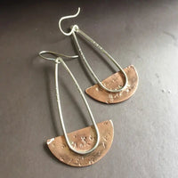 Vintage Desert Mechanical Earrings