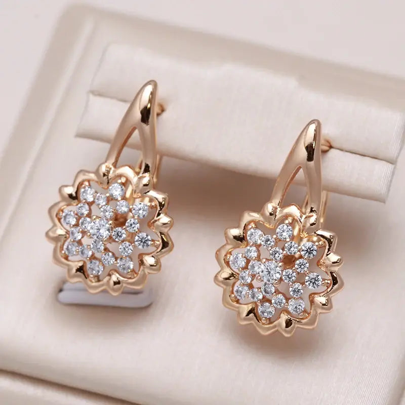 Elegant Shiny Mandala Earrings