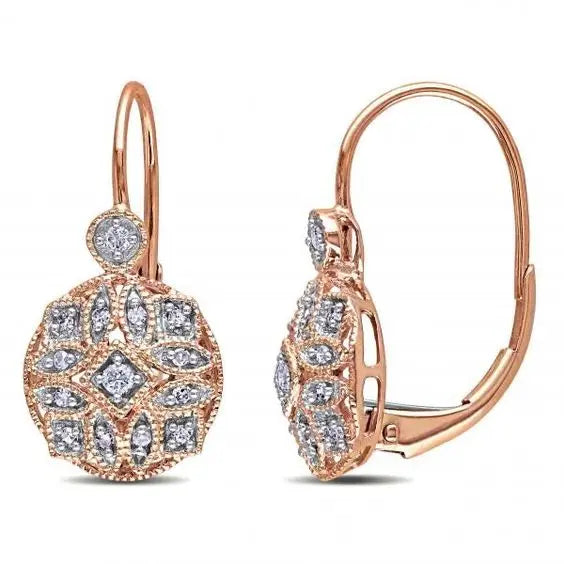 Elegant Crystal Mandala Earrings