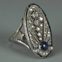 Vintage Shiny Oval Ring